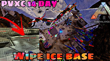 [ ARK MOBILE ] PVXC WIPE ICE BIG BASE ONLINE RAID AND PVP