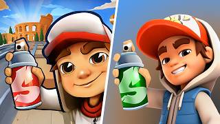 Subway Surfers VS Subway Surfers City, Subway Surfers Cartoon Game, Gameplay Adventure Subway Break screenshot 5