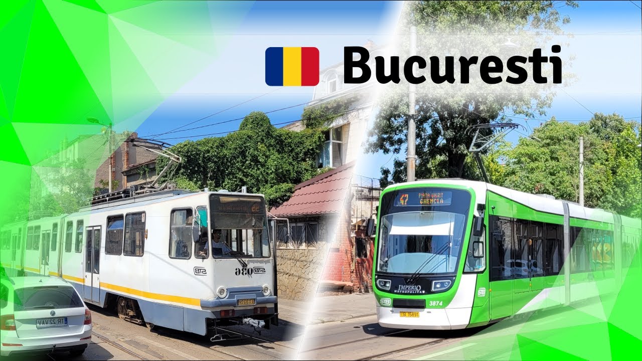 Trams in Bucharest: Classic romanian trams on worn-out tracks (2024)