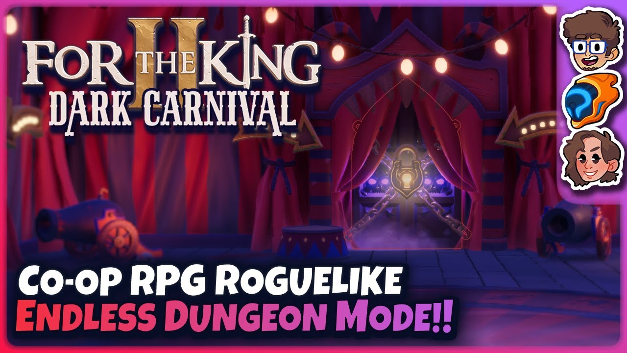 Coop RPG New Endless Roguelike Dungeon Mode! For the King