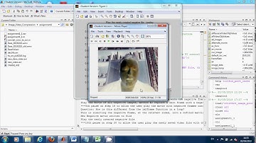 Basic MATLAB Video Processing