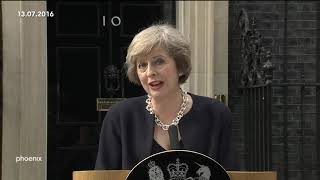Brexit: Antritt von Theresa May als Premierministerin am 13. Juli 2016