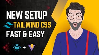 How to Set Up Tailwind CSS v4.0 in React + Vite in 8 Minutes! 💻 | Easy & Fast Tutorial
