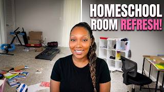 Homeschool Room Refresh | Part 1: The Chaos Before the Transformation