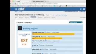 ECHO - Publishing Student Grades