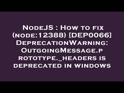 NodeJS : How