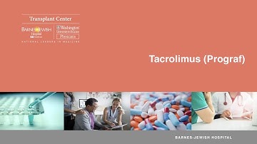 Tacrolimus (Prograf) – Prescription Medication Instructions for Post-Transplant Patients