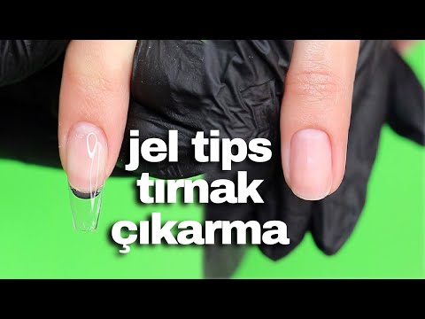 Jel Tips Tırnak Çıkarma | Soft Gel Tips Removal