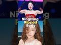 NingNing shocks with her ripped body #ningning #aespa #mma #drama #kpop #news #viral #trending #fyp