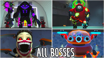 Mega Escape Squid Game All Bosses Fight [Full Walkthrough] - Roblox