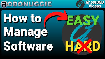 GhostBSD: How To Install/Uninstall & Upgrade Software