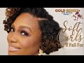 Soft Curls You'll Fall For on Natural Hair | Gold Series from Pantene