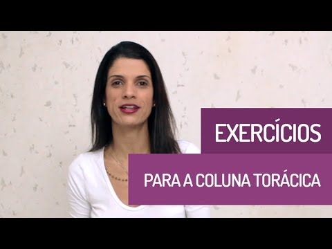 Vídeo: Exercício Para Osteocondrose Da Coluna Cervical, Torácica E Lombar