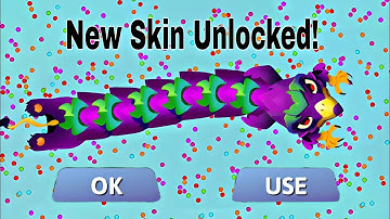 Snake.Io 🐍 New Skin Unlocked! Epic Snakeio Gameplay Snake Game