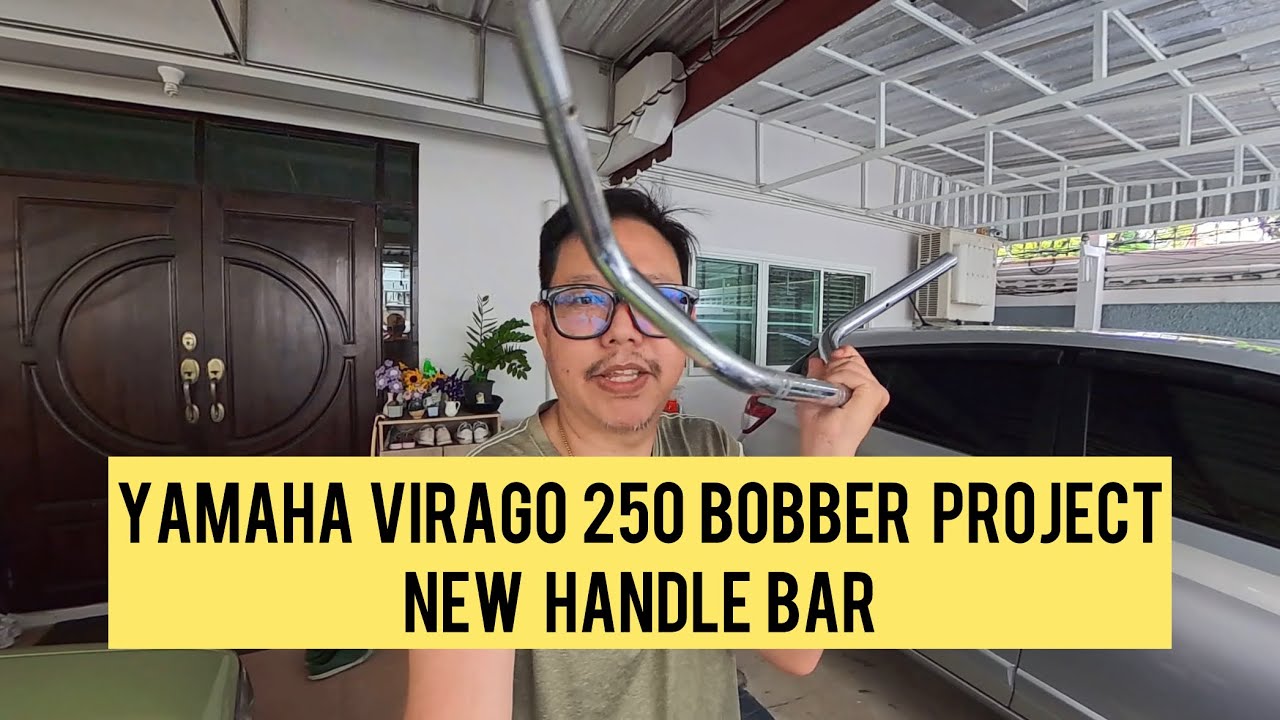 Yamaha Virago 250 Bobber Build เปลี่ยนแฮนด์ใหม่ใฉไลกว่าเดิม #insta360 #virago250 #motorcycle #bobber