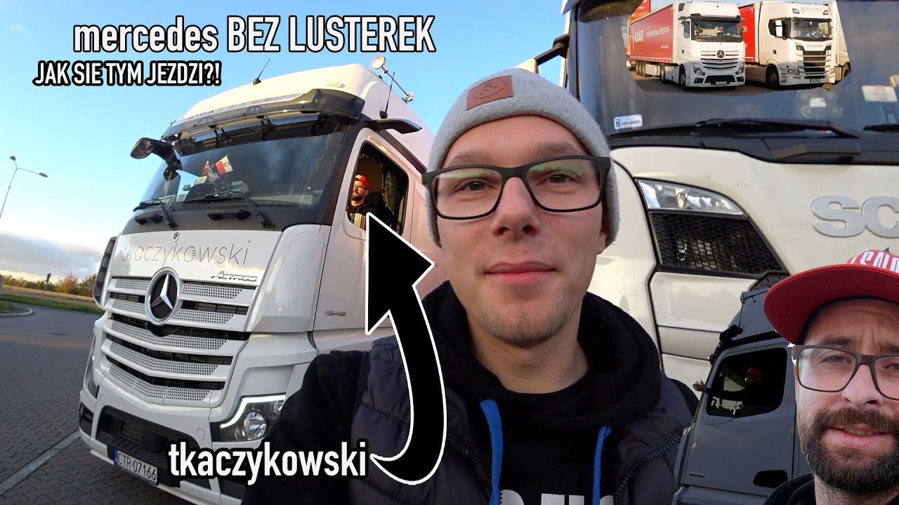 MERCEDES TKACZYKOWSKIEGO! JAK SIE JEZDZI MERCEDESEM BEZ LUSTEREK