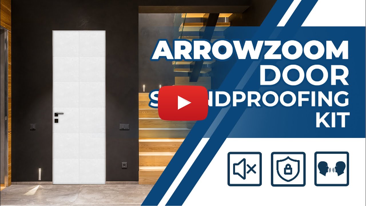 Arrowzoom Soundproof Weather Strip for Doors and Windows - 5 Meters - 3  Colors - KK1154