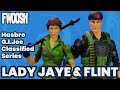G.I.Joe Lady Jaye and Flint Hasbro Classified Series Action Figure Review
