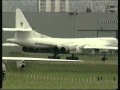 Russia's military might - Tupolev Tu-160 supersonic bomber