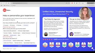 Start Your GetSales Trial in Under 2 Minutes