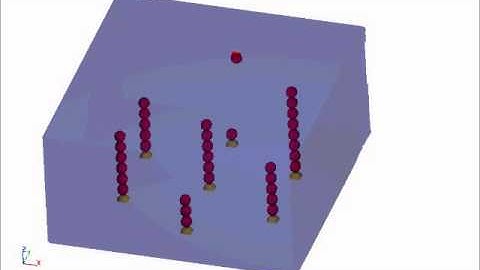 Coupled Particle-Fluid Dynamics and Self-Assembly in a Uniform Magnetic Field