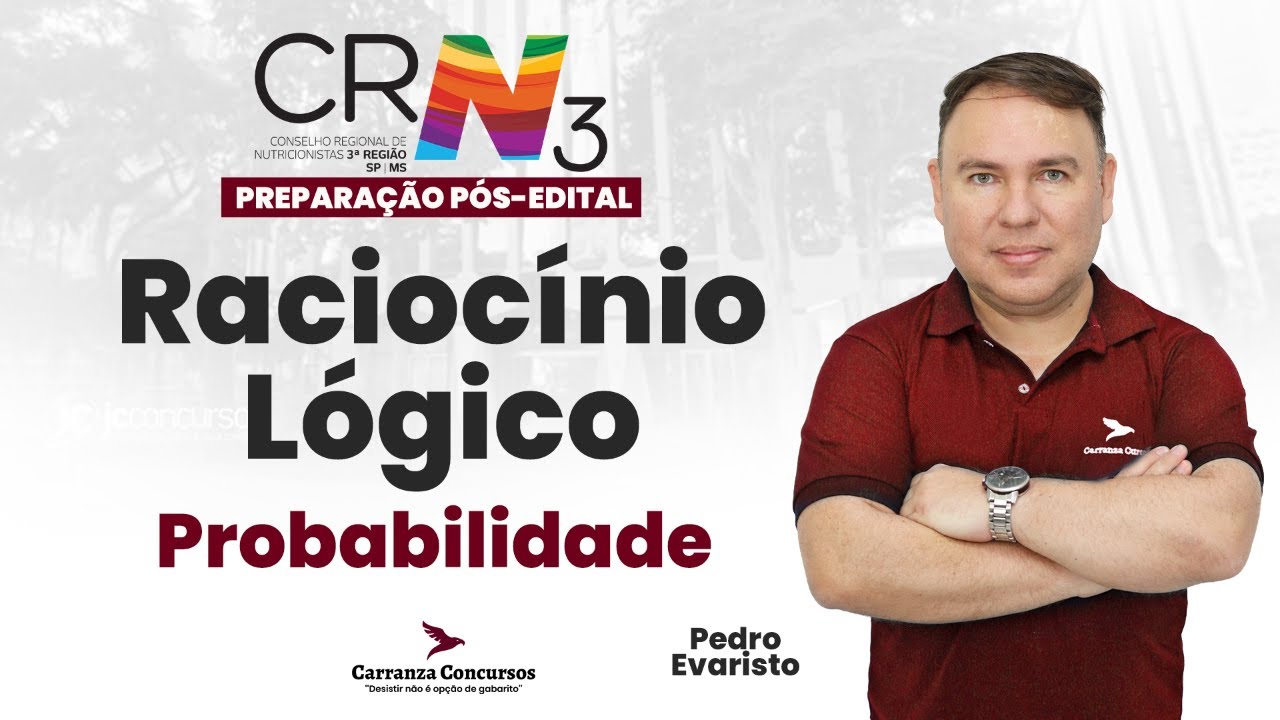 Concurso CRN3 | Probabilidade | Raciocínio Lógico | Como Resolver Questões de Prova