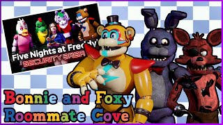 Bonnie and Foxy React to Five Nights at Freddy's Security Breach in Real Life FT Glamrock Freddy