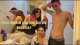 Pintei O Cabelo Dos Meus Irmãos De Rosa E Olha No Que Deu