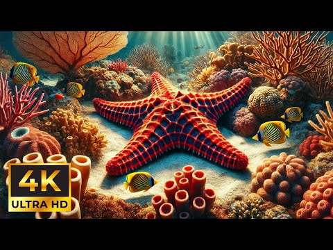 Ocean Serenity: Coral Reefs for Deep Relaxation and Sleep 4K