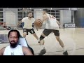 J LAW HAS CRAZY HOOP GAME!! *1v1 Vs White Iverson Reaction*