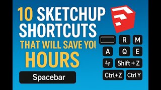 Learn SketchUp FAST! (10 Shortcuts Every Beginner Should Use) Update