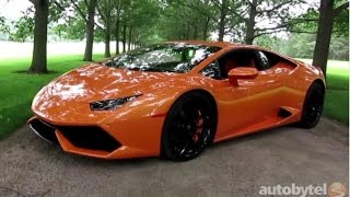 2015 Lamborghini Huracan Test Drive Video Review