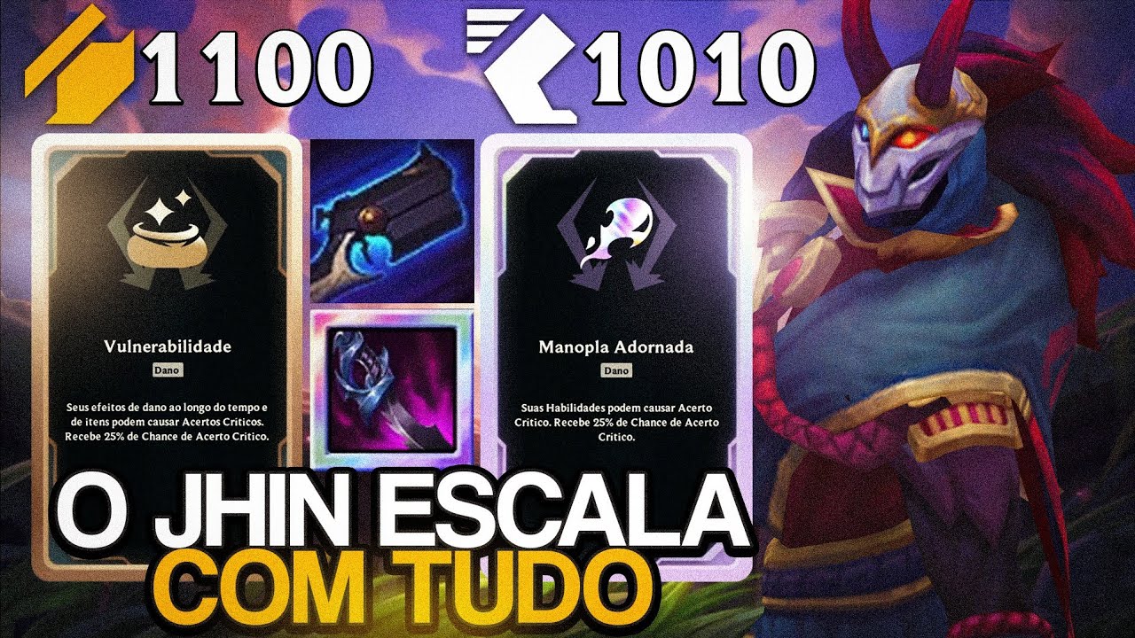 O JHIN PERFEITO (0.004% de PROBABILIDADE)