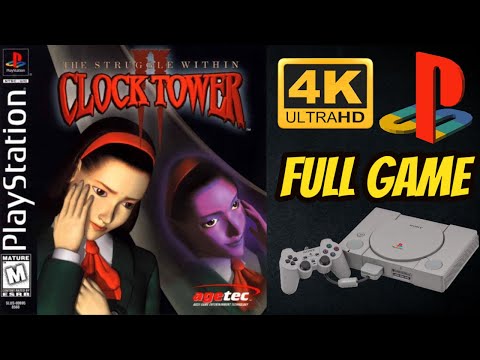 Clock Tower II: The Struggle Within | PS1 | 4K60ᶠᵖˢ UHD🔴| Longplay Walkthrough Playthrough FULL GAME