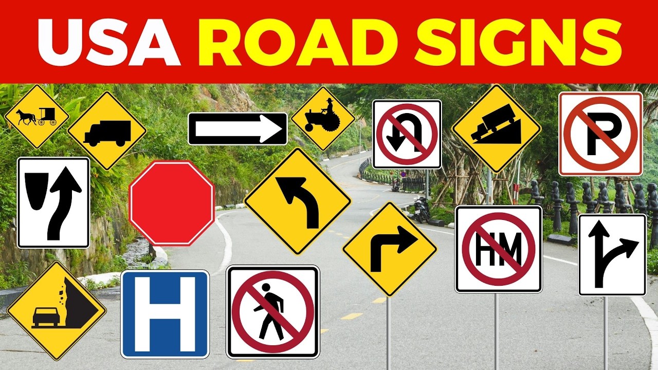 Road Signs Every US Driver Must Know to Pass the Driving Test (2026 ...
