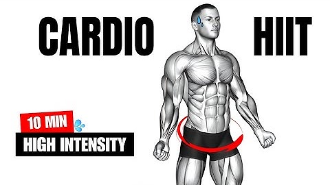 10 min complete body cardio HIIT workout 💧