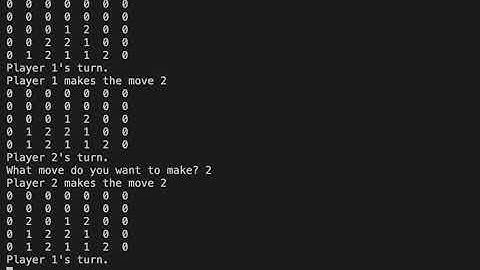 A.I. Beats Human Player in Connect 4