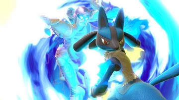 SSBU - Seven level 9 CPU Falcons vs. 1 Aura Sphere