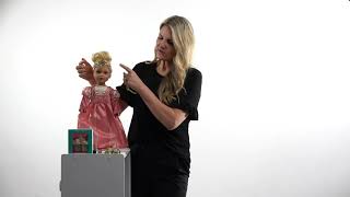 Little Adventures Doll Dress - Gold Shoes & Tiara screenshot 4