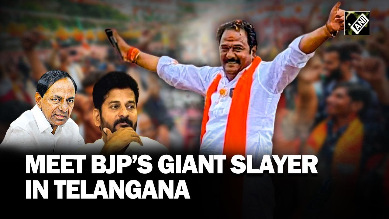 Meet BJP’s giant slayer KV Ramana Reddy! Defeated KCR and Revanth Reddy ...