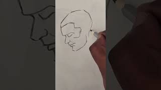How To Draw A Face Easy #shorts #youtubeshorts #drawing #artist #art #artwork #pencildrawing