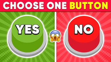 Kies één KNOP...! 😱 JA of NEE Uitdaging 🟢🔴