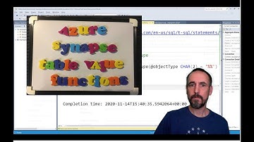 Azure Synapse Analytics - Dedicated SQL Pool - Table Value functions