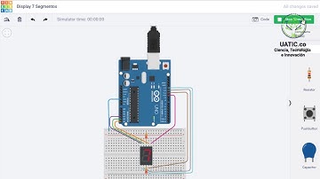 Taller Display 7 segmentos + S4A