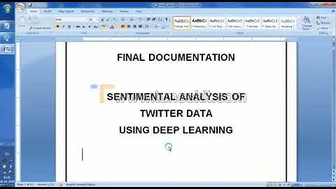 Ai project(smart internz) -sentimental analysis of Twitter data using deep learning