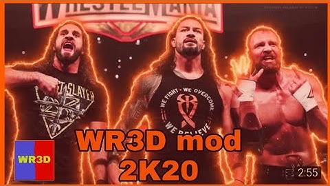 New WR3D mod link 2K20 by The Shield 2019 by HHH 2020 mod link released 15+arenas new Moves and mor