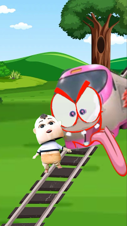 train zombe totioppoou vs boneka mampang fuunn 110 #shortfeed #viral