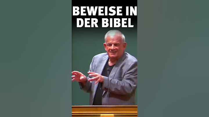Beweise in der Bibel  Peter Hahne