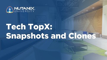 Tech TopX: Snapshots and Clones