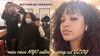 miss rizos salón shaping cut vlog/review ✂️